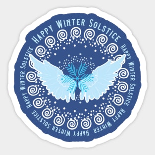 Solstice wings Sticker